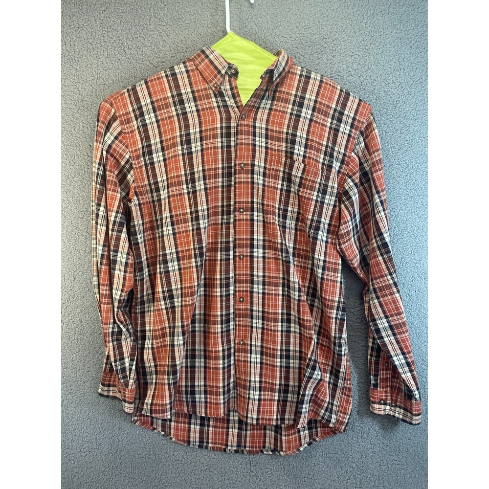 Roundtree‎ & Yorke Shirt Mens Large Plaid